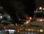 16.01.19 — пожар автовозов для перевозки газа в Санкт-Петербурге удалось ликвидировать и избежать взрыва.