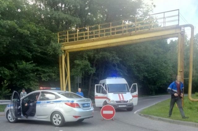 Автоинспекторы нашли водителя, повредившего газопровод в Светлогорске